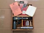 30-170lb Motest Recording Compression Tester Vintage Tool Set And Box