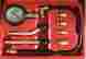 66300 Engine Cylinder Compression Tester Gauge Tool 5 Adapters M10 M12 M14 M16 M18