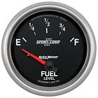 7615 Auto Meter Ii Fuel Level Gauge Electrical Short 046074076152