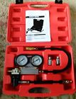 9xr5aa9uz9ak8 New Dual Gauge Engine Cylinder Leak Down Detector Kit Carry