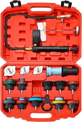 Zh1025-1 Acymner 18pcs Radiator Pressure Tester Kit Coolant Pressu Zh1025-1 Acymner 18pcs Radiator Pressure Tester Kit Coolant Pressu