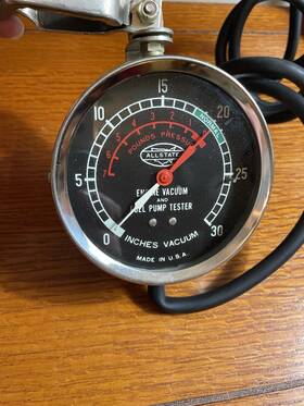 040425 Allstate Vintage Engine Vacuum And Fuel Pump Tester