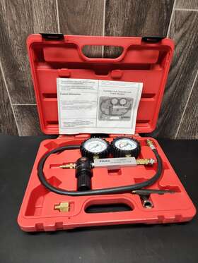 Se0199 Alltooetools Engine Cylinder Compression Leak Tester Diagnostic Gauge Tool Kit