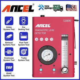 Sm601 Ancel S3000 S1000 Evap Smoke Machine Automotive Diagnostic Car Leak Detection Tester