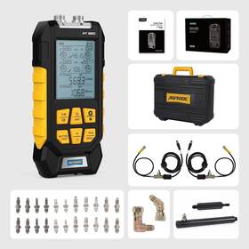 Pt660 Autool Digital Brake Pressure Tester System Pump Vacuum Dual-chan