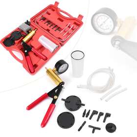 B-buyeahusa 420014186185 Hand Held Air Bleed Brakes With Vacuum Pump For Car Motorwork Brake Bleeding Kit B-buyeahusa 420014186185 Hand Held Air Bleed Brakes With Vacuum Pump For Car Motorwork Brake Bleeding Kit