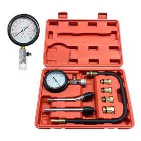 Bdzmc-bc-291 Bdzmc 8pcs Car Compression Tester 0-300psi Engine Cylinder Pressure Gauge Universal