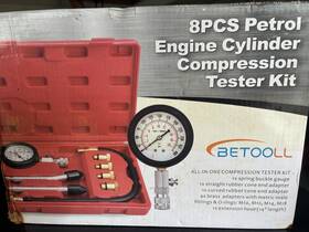 X0014zvurn Betooll Engine Cylinder Compression Tester Kit 8 Piece Gas -