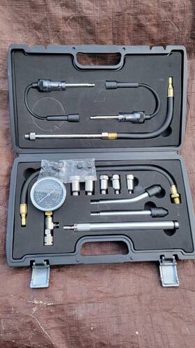 X003dxj64x Betooll 13pcs Compression Tester With Spark Plug - 300psi Engine Cylinder