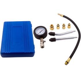 97wrpc Bfo Spark Plug Cylinder Compression Tester Test Detector Kit Measuring Tool Set