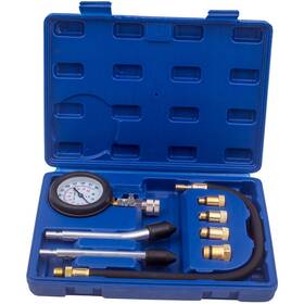 M12x1.25 Bfo C7rag9 Engine Petrol Compression Pressure Tester Pipes Tool Kit Gauge
