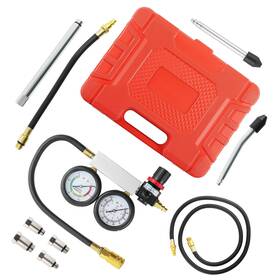 Jxam4f Bfo Cylinder Leak Down Tester Kit With Universal Push-on Connectors Rubber Hose
