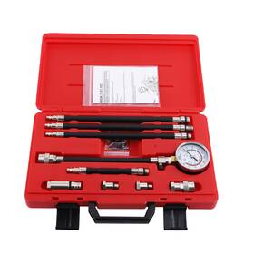 Ue907v Bfo Engine Cylinder Compression Gauge Tester Kit Gas Diagnostic Test Tool Set