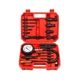 Ggm-105047 Bicos Diesel Engine Compression Gauge Tester With 0-1000 Psi And Adapte