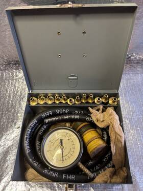 Mil-t-13013a1ord-1 Century Tool Co Tester Manifold Vacuum Fuel Pump Pressure Professional Kit 12 Different Fittin