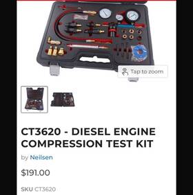 Ct3620 Comprssion Testers - Diesel Engine Compression Test Kit