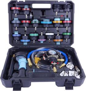 Cx01064n Cxpro 28pcs Universal Radiator Pressure Tester Kit Pneumatic Vacuum