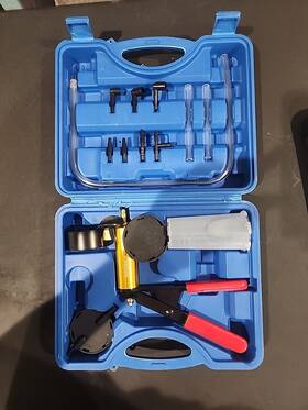 B5gcgt1yv Dasbet Handheld Vacuum Pump Tester Set With Gauge And Brake Bleeder Kit