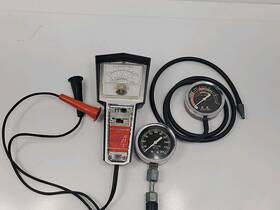 3281 Dixon Vtg Mechanics Tools Engine Performance Analyzer Compression Vacuum Fuel Pump