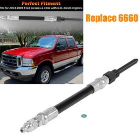 303-757 For Ford 6660 Diesel Compression Tester Adapter Hose With O-ring 2003-2006 6.0l