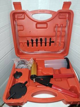 565-11321 Forgemech H.held Vacuum Pump Tester Set And Brake Bleeder Kit
