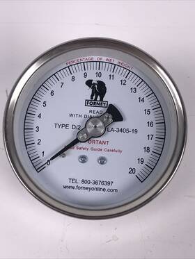 La-3405-19 Forney La340519 Gauge For Moisture Tester D/2 0-20 Wet Weight