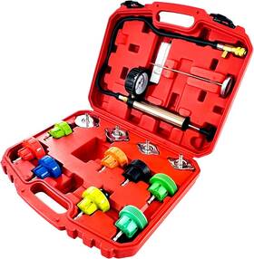Sxdly14 Hzautos 14pcs Pressure Leak Tester Tool Kit Radiator Pump For