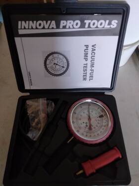 3222 Innova Professional Version Vacuum Carburetor Fuel Pressure Tester Kit