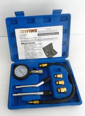 31020 Joyfans -gasoline Engine Cylinder Compression Test Kit 7- Pieces