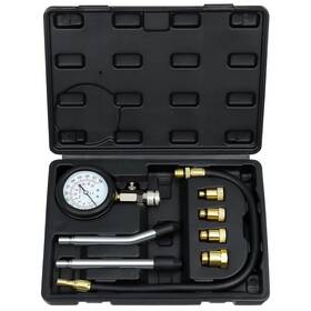 31020c Joyfans 0-300 Psi Compression Tester Automotive Tool Petrol Gas Engine Black