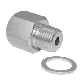 7ls-yj-30103-30104 Joywayus Aluminum Oil Pressure Male M16 1.5 And Female 1/8 Inch Npt Silver