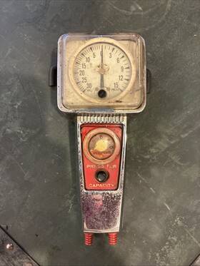 0310100 Kal-equip Company Vintage Capacity Tester Model T-151