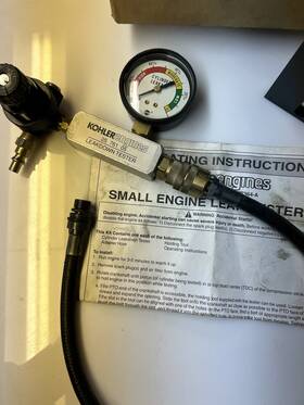 2576105-s Kohler Engine Leak Down Tester #2576105 S 2576105-s Kohler Engine Leak Down Tester #2576105 S