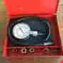 Kra-128 Kar-128 Snap-on Tools Oil Pressure Test Gauge With Adapters Comes In Vintage Box
