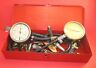Kra104 Snap On Fuel Pump Vacuum Kilopascal Gauges Attachments In Red