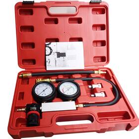 Mf-3067 Leimo Kparts Cylinder Leak Down Tester Compression Test Kit - Engine Dual Gauge L