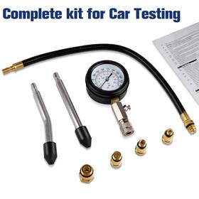 Gs1190 Lyhubmh 8 Pcs Compression Tester Kit Petrol Pressure Range Of 0300 Psi Engine Com
