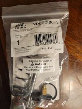 Vp5000k1 Mac Tools Pump Rebuild Kit