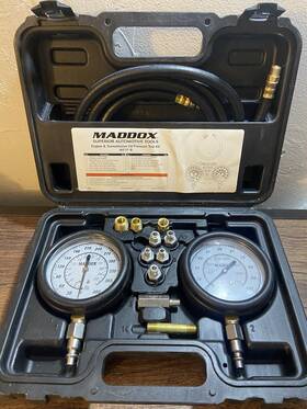 Mf17b Maddox Engine And Transmission Oil Pressure Test Kit