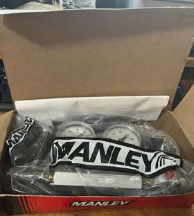 41891 Manley Rare Vintage Cylinder Pressure Differential Leak Down Tester P/n