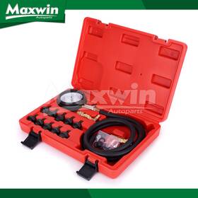 Mw04722 Maxwin Autoparts Engine Oil Pressure Test Kit Tester Low Warning Devices Gauge 0-140 Psi