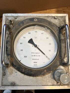 Mercedes-benz 116589252100 Factory Dealer Vacuum Tester 60s And 70s Pn#116589252100 Untested