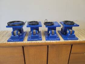 61044291 Mettler Toledo Vlm3 Compression Weigh Modules 10k Hopper Tank Vessel Weighing