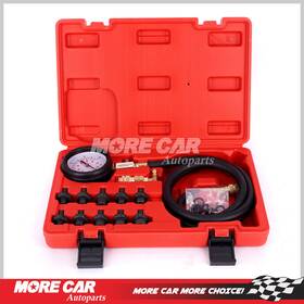 Mca7409 More Car Auto Parts Engine Oil Pressure Test Kit Tester Low Warning Devices Gauge 0-140 Psi