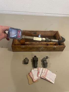 23021001 Motometer Vintage Model Compression Tester