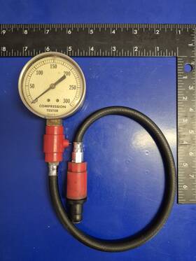 Napa Balkamp 4-4360 Vintage Compression Tester With Extension Hose