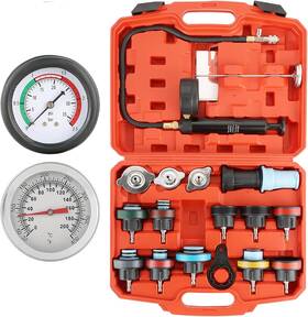 08291527 Nyxova Radiator Pressure Tester Kit 18pcs Coolant Leakage Detector