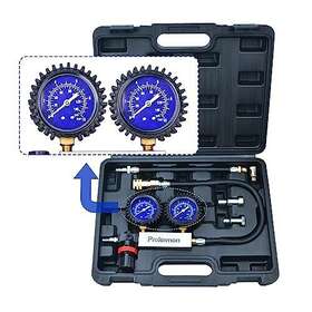 Prokomon 743430870811 Cylinder Leak Down Testercompression Test Kit Engine Dual Leakage Teste