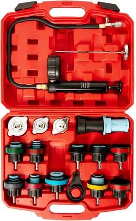Pn0029 Punmew Radiator Coolant Pressure Tester Kit 18pc Automotive Cooling System Tes