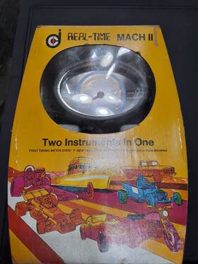 Mach-11 Real-time Vintage 1970s Mach 11 Engine Timing Meter - Car Boat Motorcycle Nos
